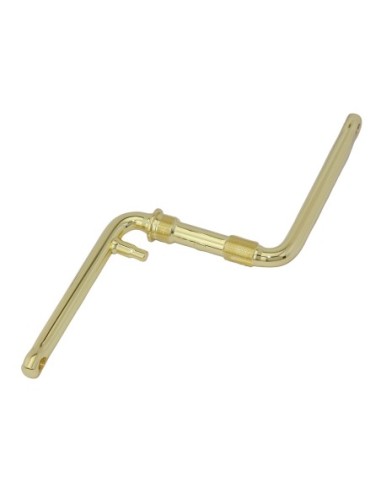 One/Piece Crank 6 1/2" (165mm) Gold.